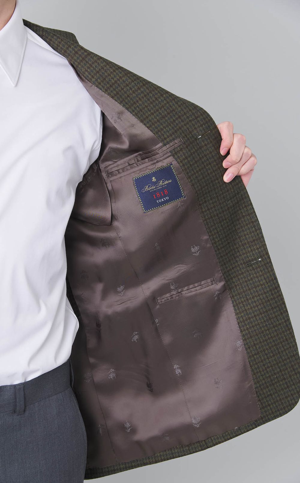 テーラードチェックジャケット