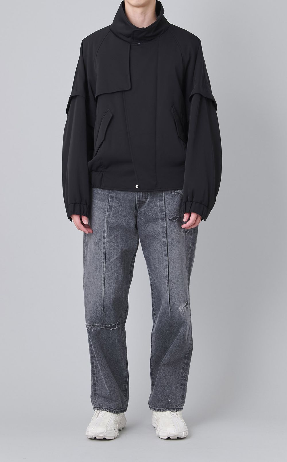 ライトツイルショートブルゾン