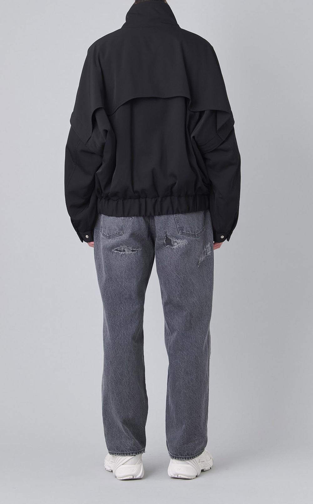 ライトツイルショートブルゾン