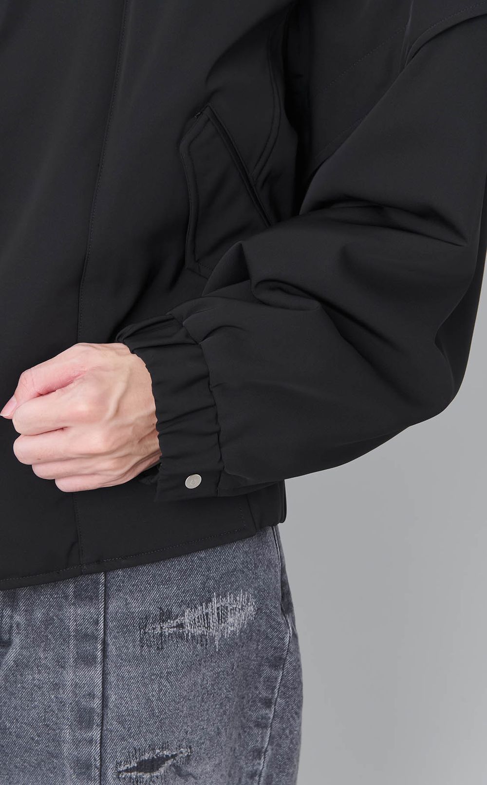 ライトツイルショートブルゾン