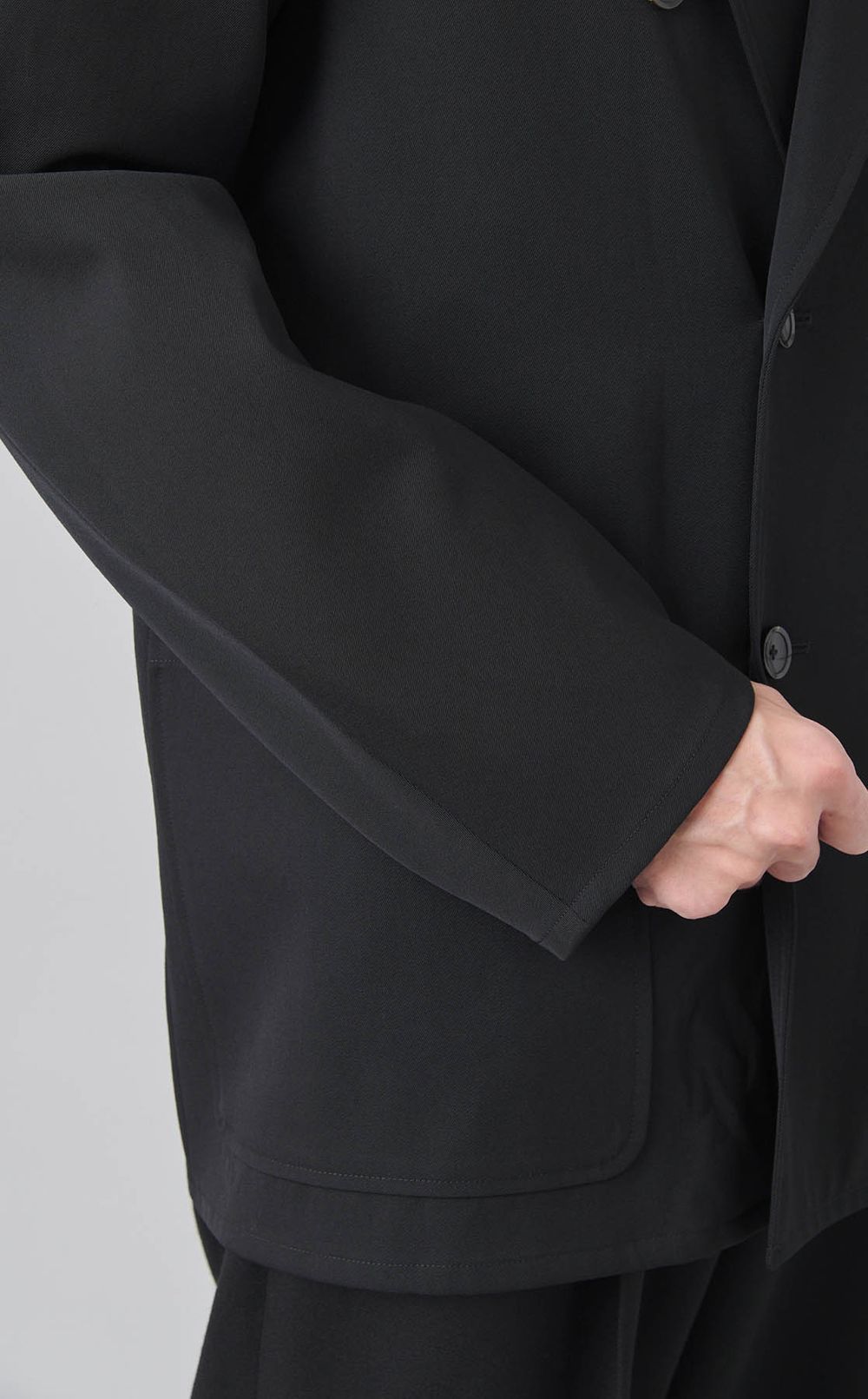 ルーズフィットダブルボタンジャケット