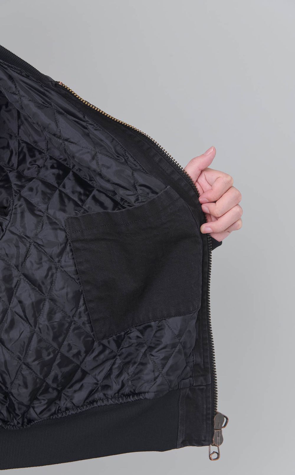 デニムボンバージャケット