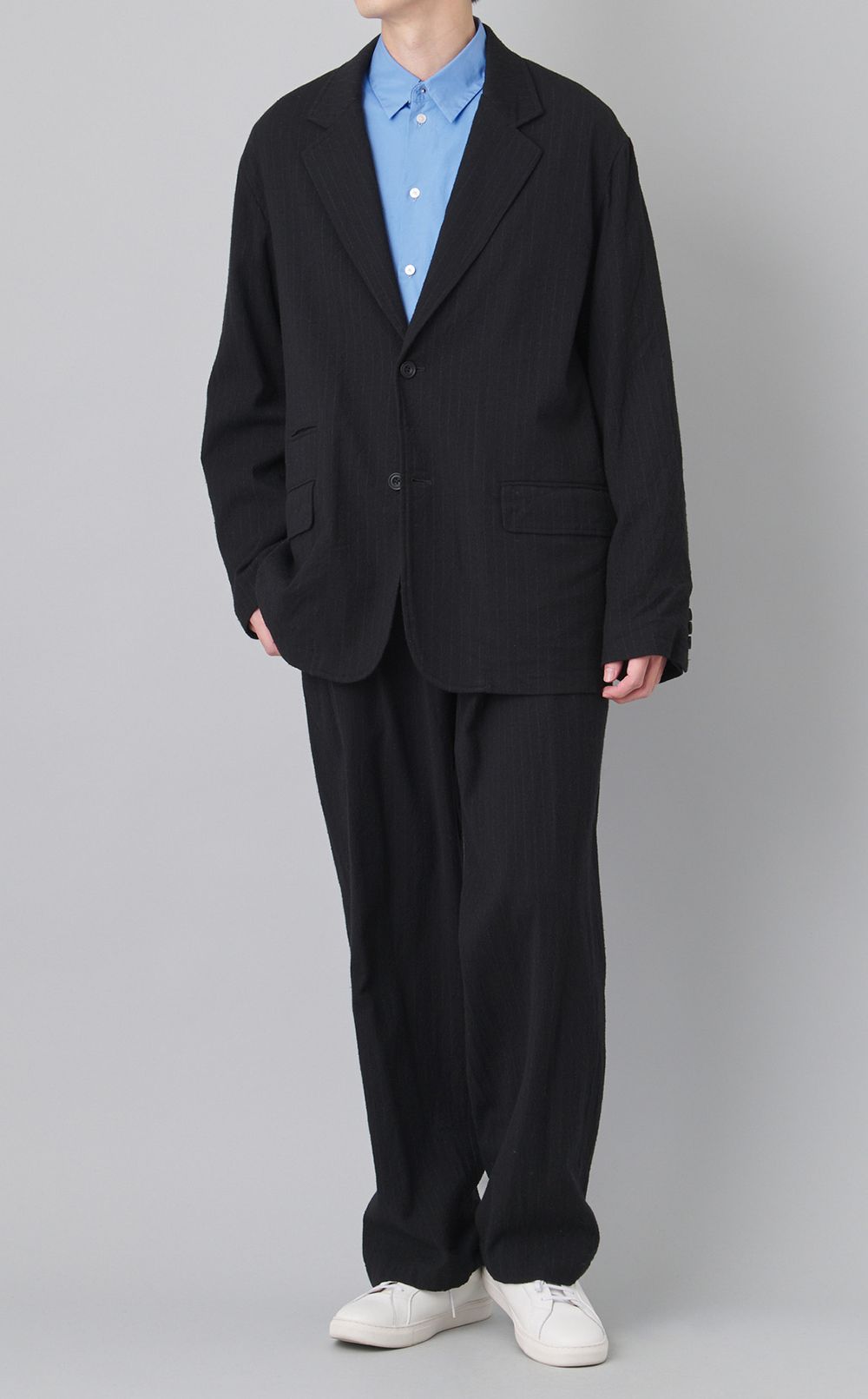 ウォッシュドウールシルクジャケット