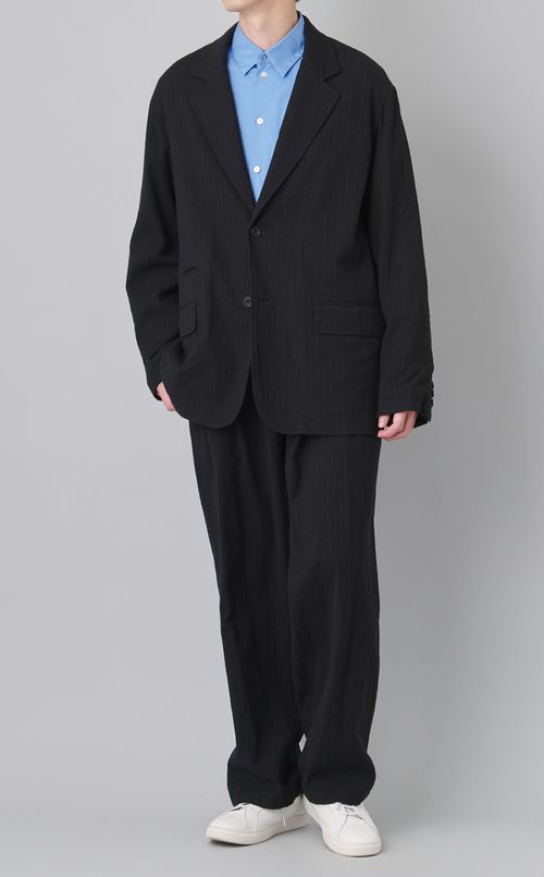 ウォッシュドウールシルクジャケット