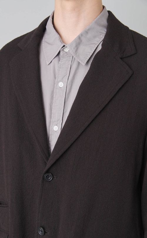 ウォッシュドウールシルクジャケット