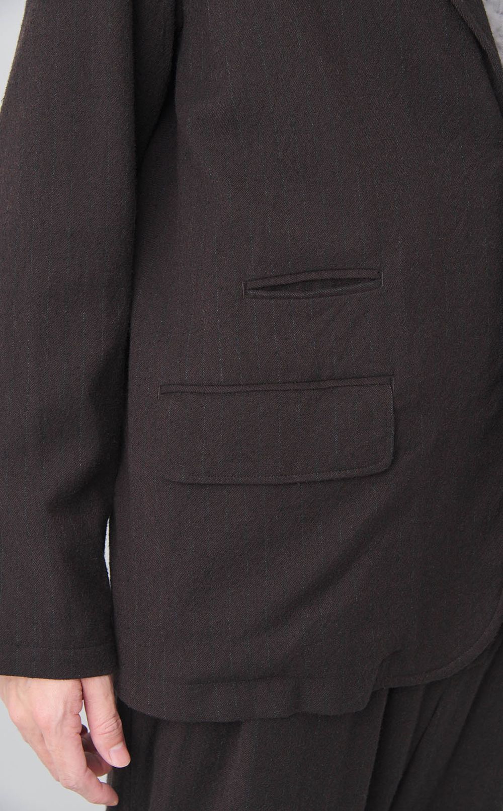 ウォッシュドウールシルクジャケット