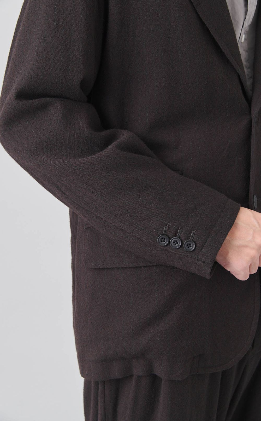 ウォッシュドウールシルクジャケット