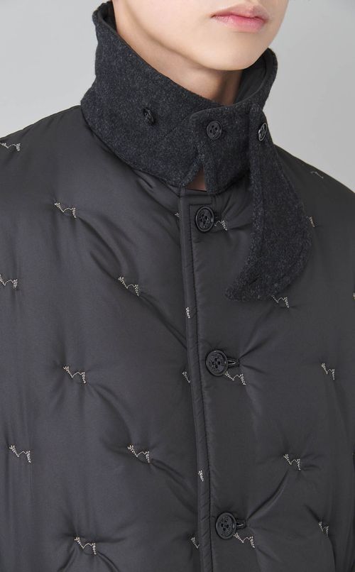 ペンギンフットキルティングブルゾン