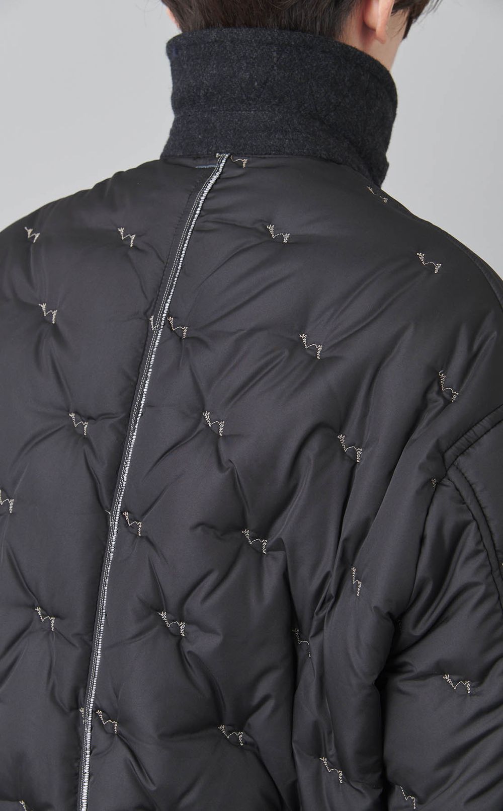 ペンギンフットキルティングブルゾン