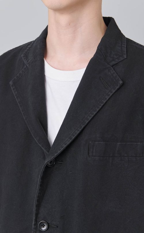 キャンバス3ボタンジャケット