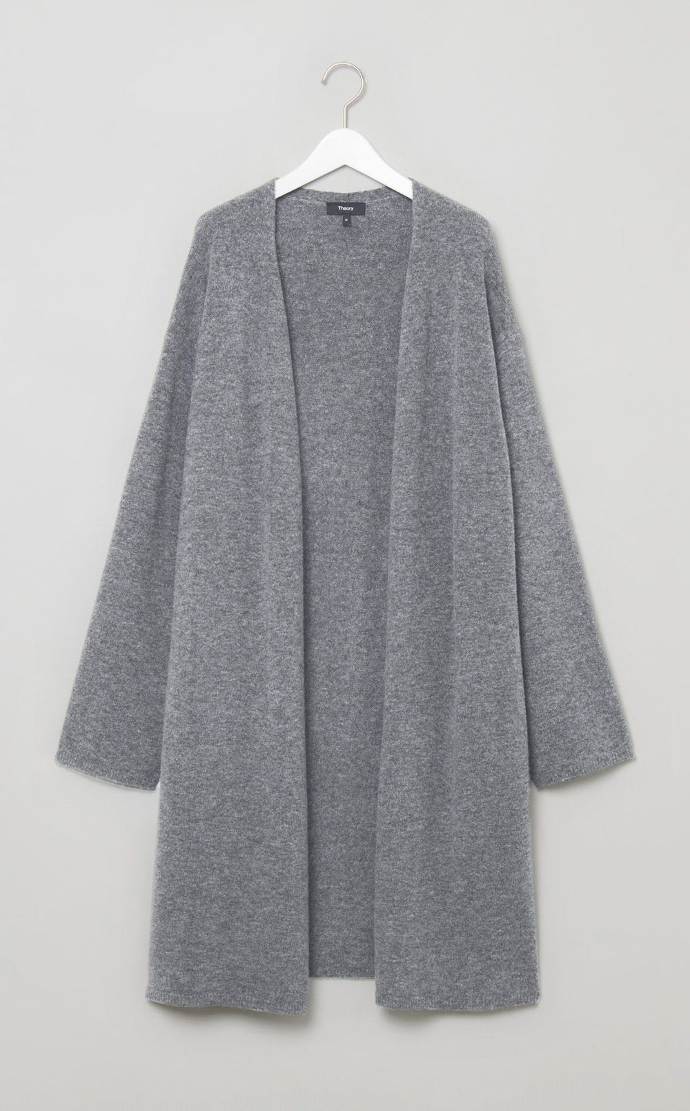 ウールニットロングカーディガン