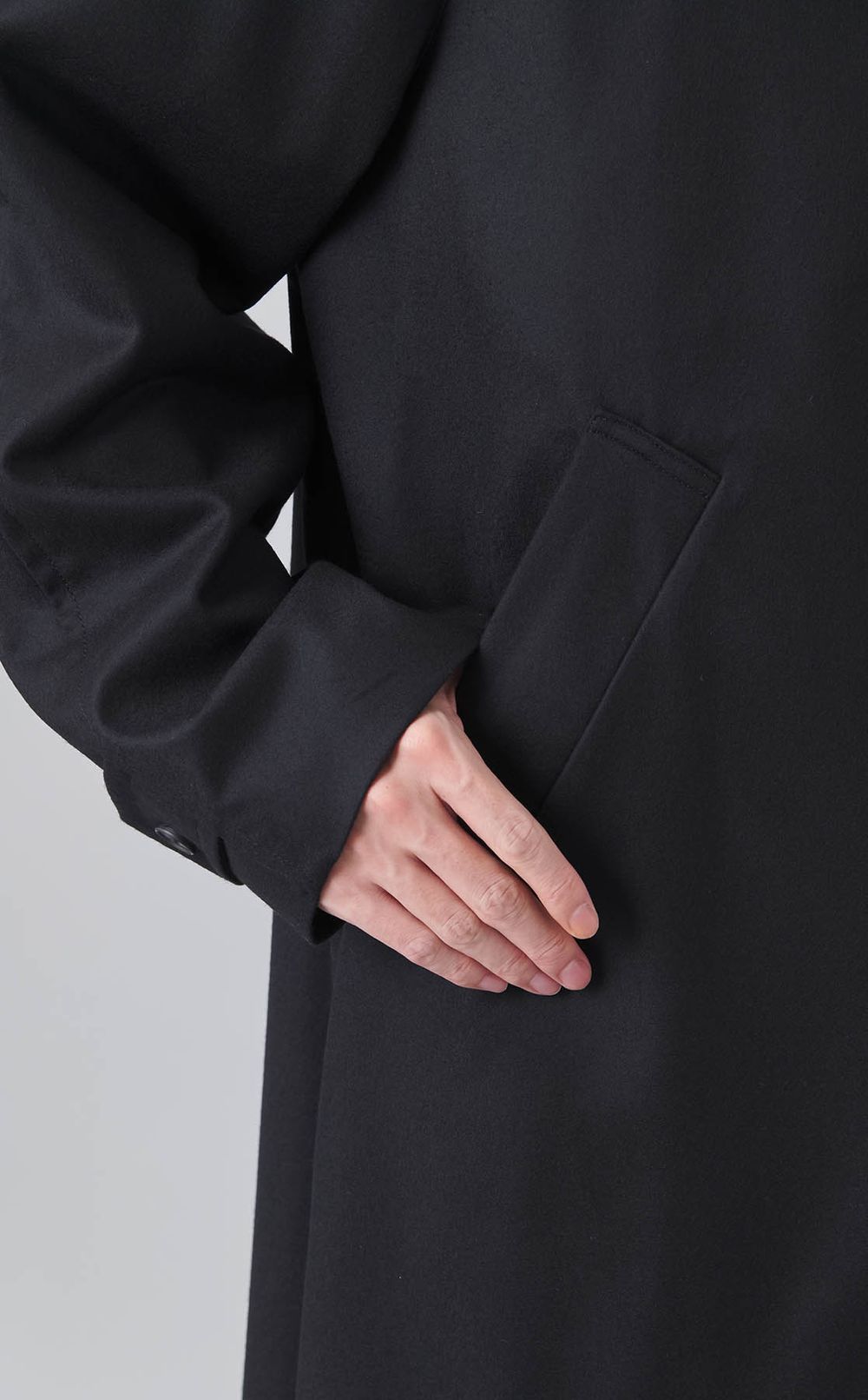 フランネルバルマカーンコート