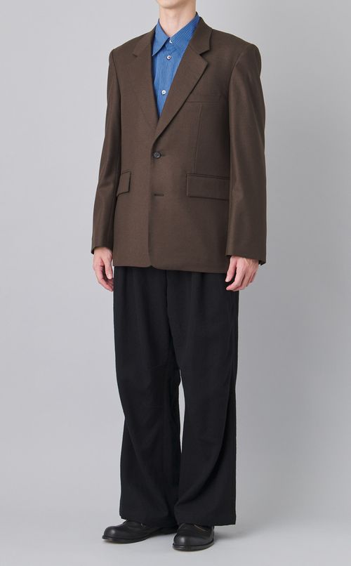 ウールワイドトラウザー