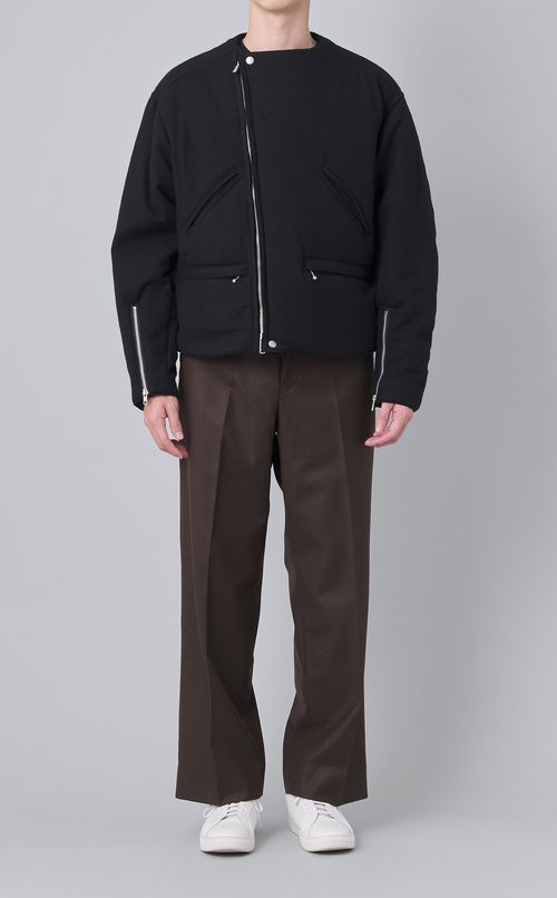 フランネルワイドトラウザー