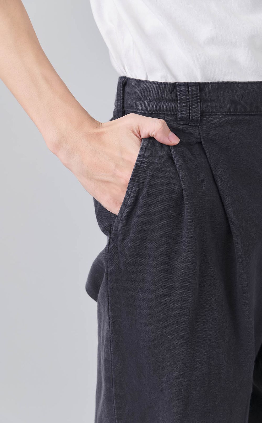 キャンバス2タックパンツ