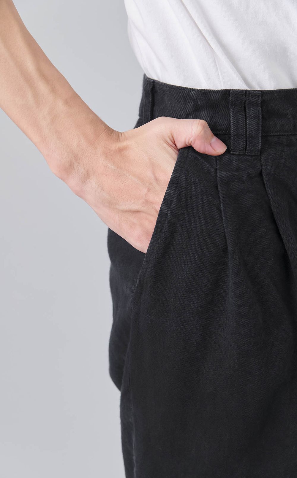 キャンバス2タックパンツ