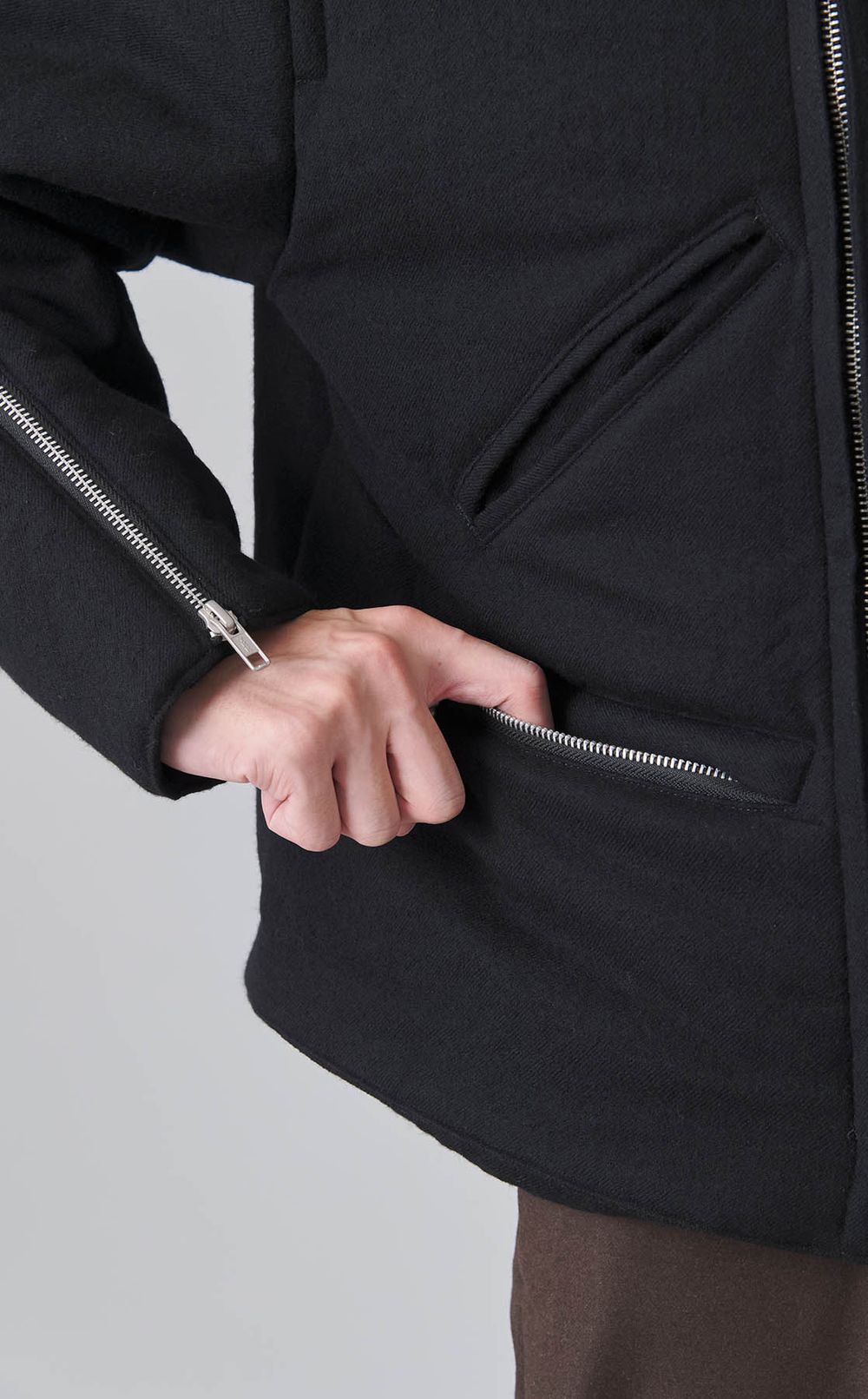 ウールパディングジャケット