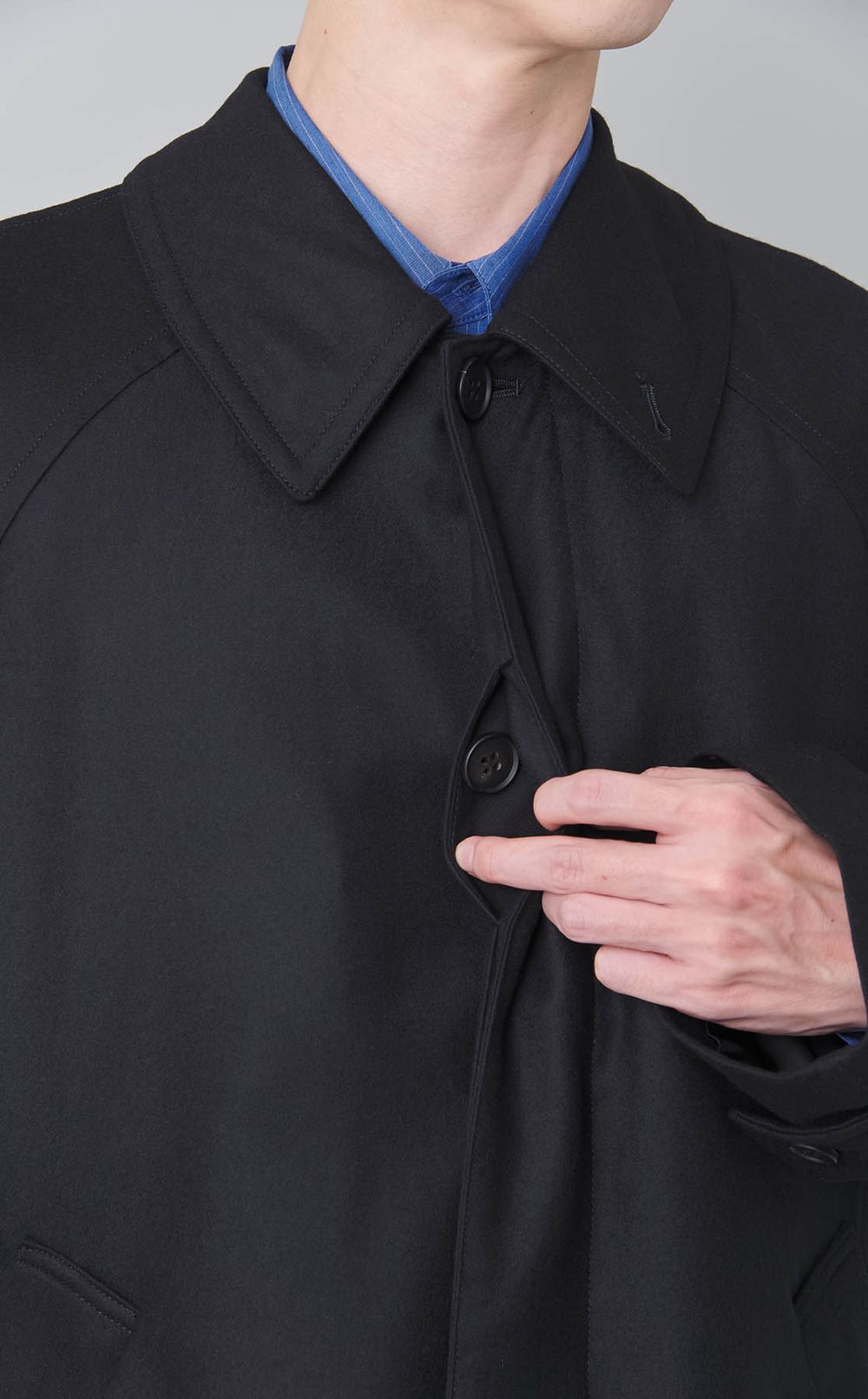 フランネルバルマカーンコート