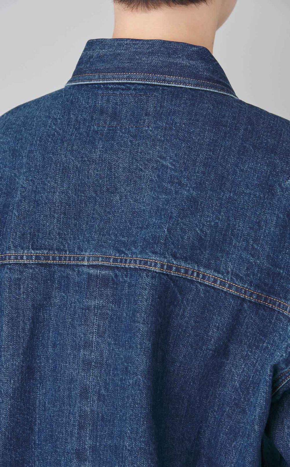 デニムカバーオールジャケット