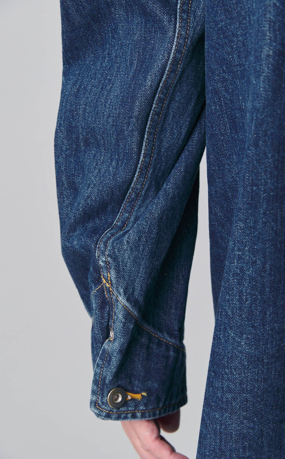 デニムカバーオールジャケット