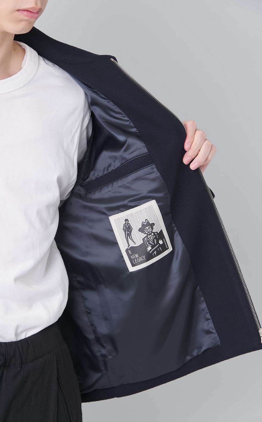 ウールモッサーブルゾン