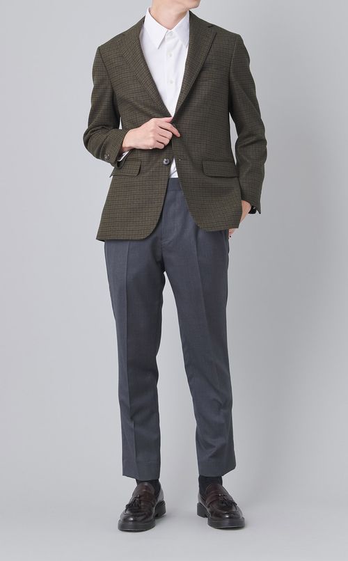 ウールサージトラウザー