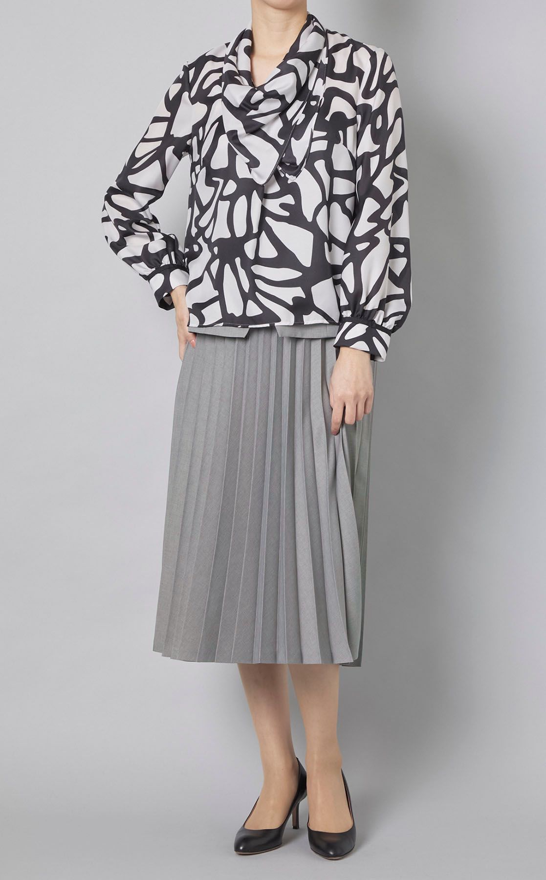 PINKY&DIANNE｜コルセットプリーツスカート