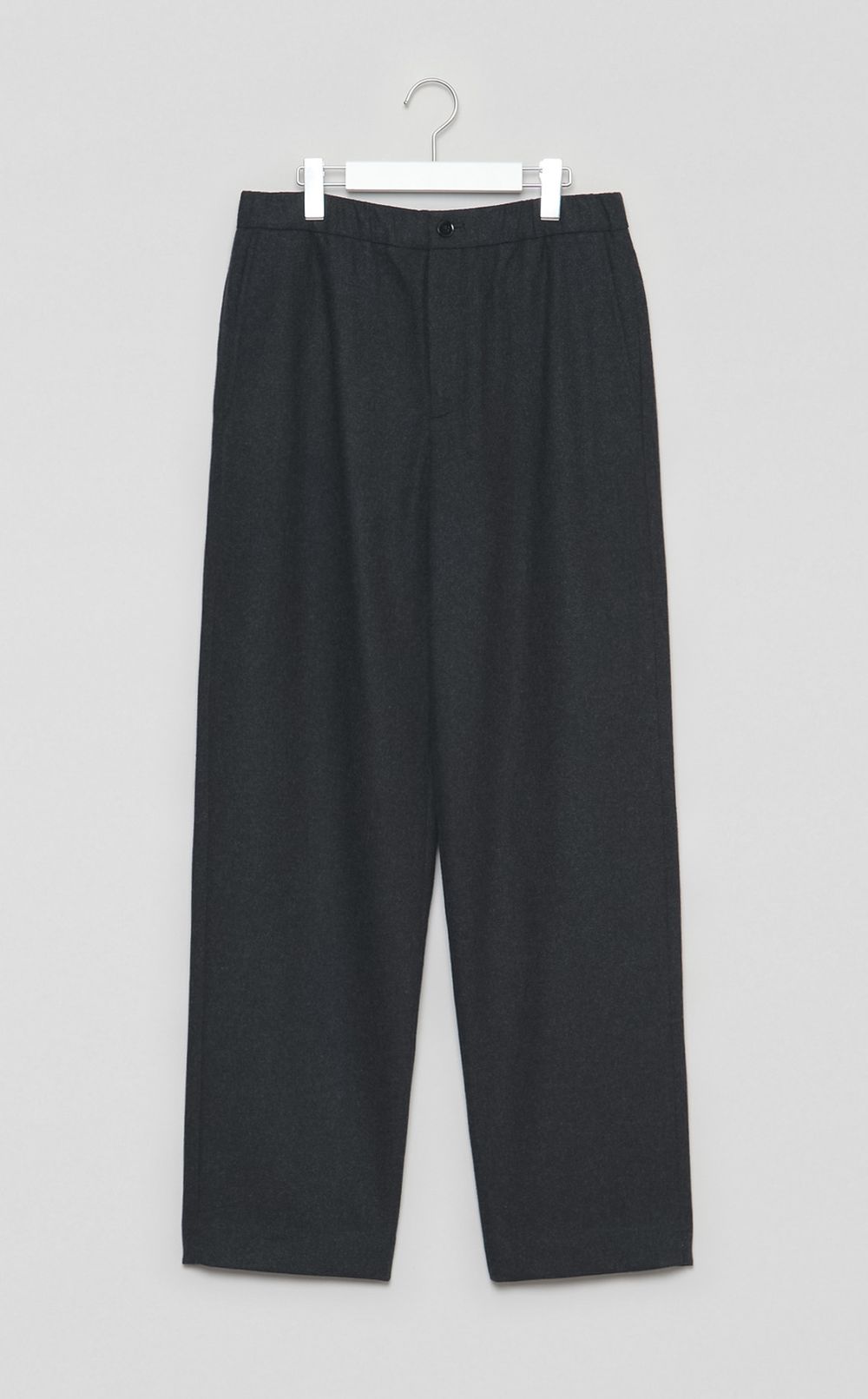 ウールストレートイージーパンツ