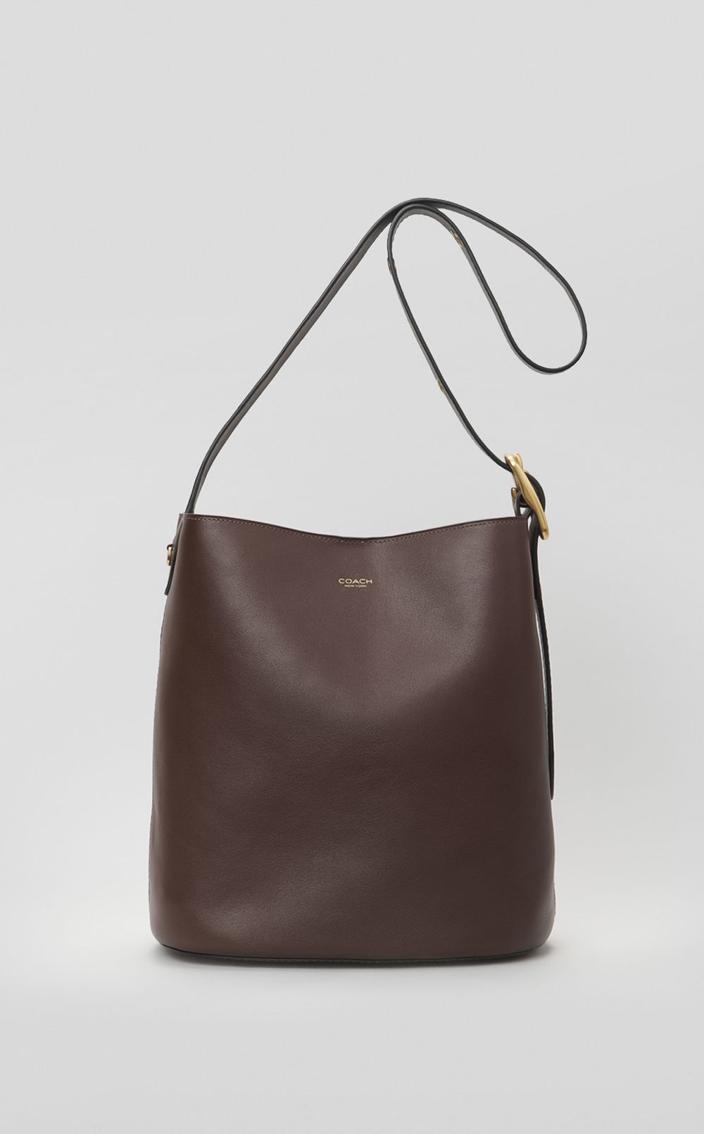 ブリーカーレザーバケットバッグ