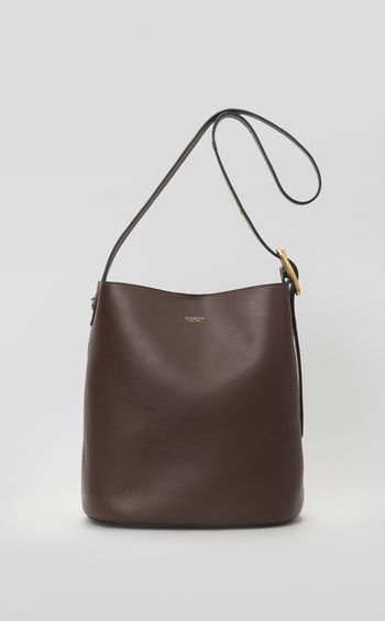 ブリーカーレザーバケットバッグ