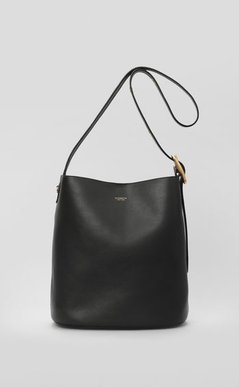 ブリーカーレザーバケットバッグ