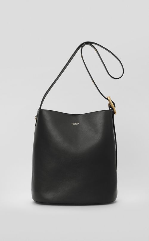 ブリーカーレザーバケットバッグ