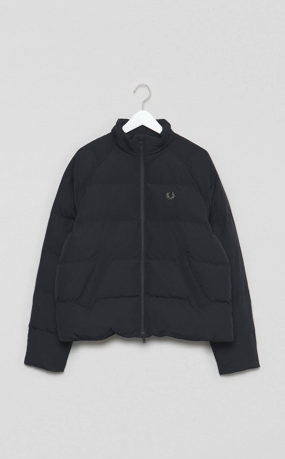 ラグランスリーブパデッドジャケット