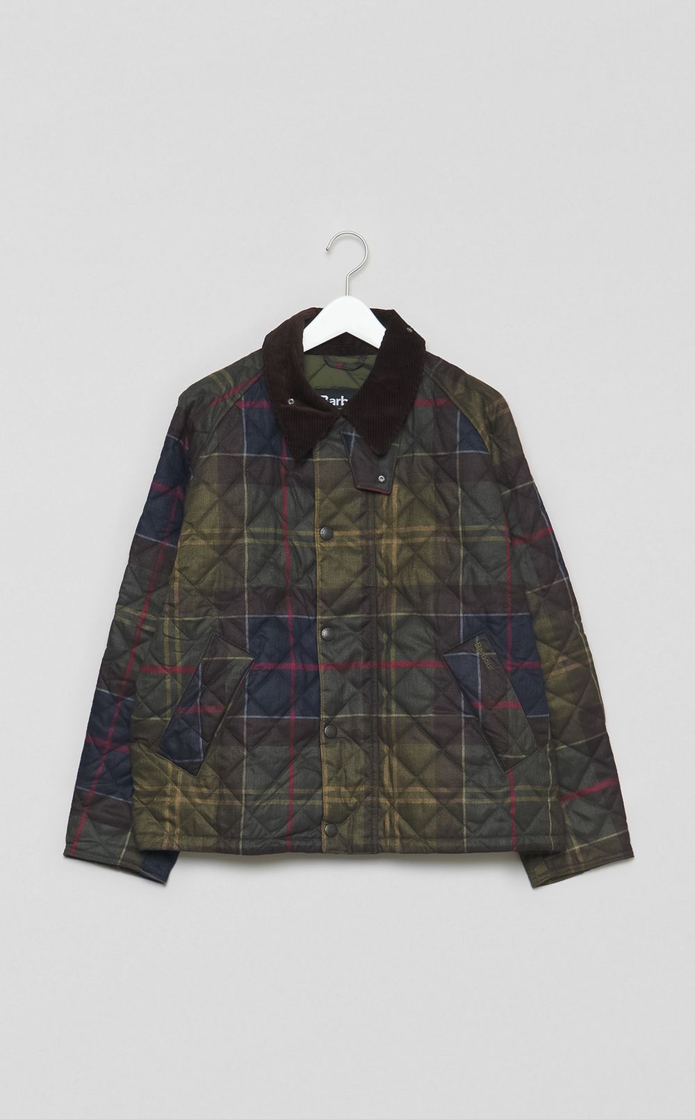 タータンキルトトランスポートブルゾン