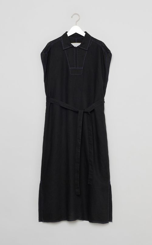 【reADdress】リネンフレンチスリーブワンピース