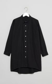 【reADdress】ブロードビッグロングシャツ