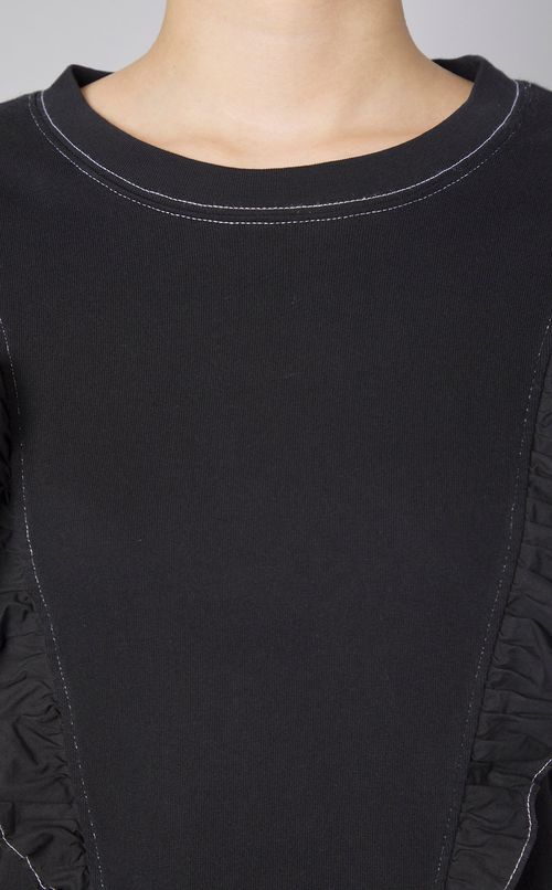 コットンフリルワンピース