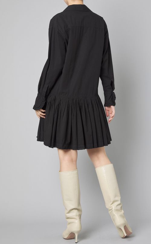 コットンプリーツワンピース