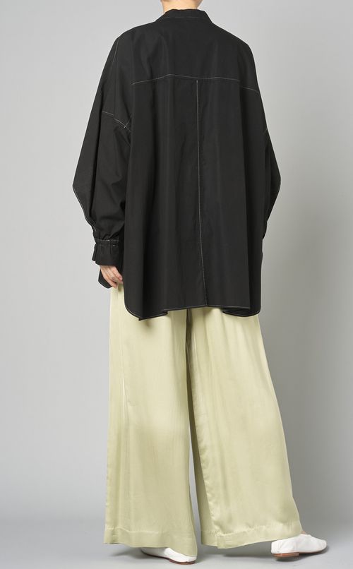 フレアスリーブオーバーシャツ