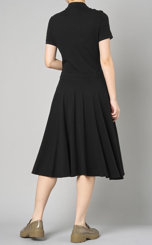 フレアーポロワンピース
