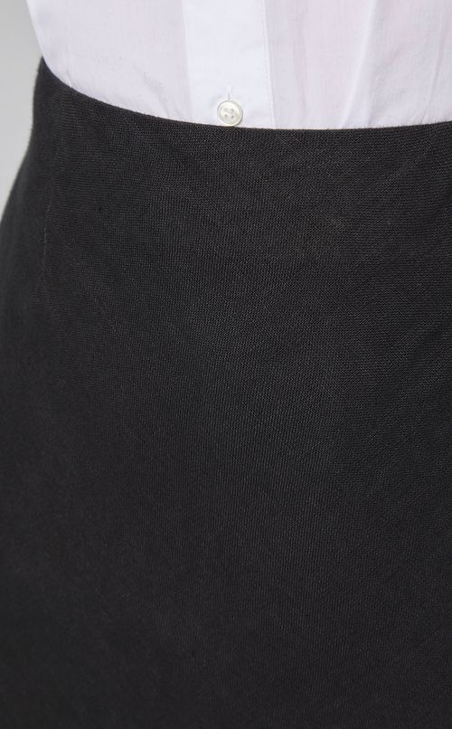 リネンロングタイトスカート