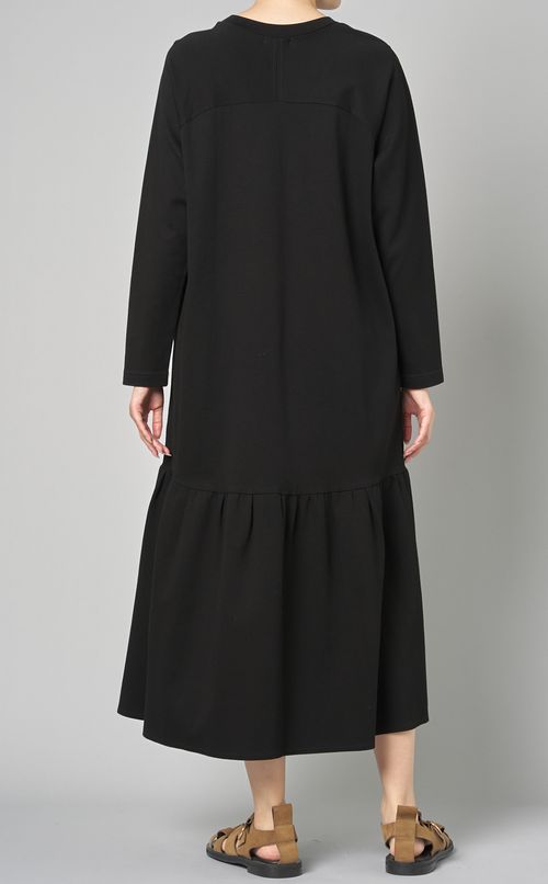 カットソーティアードワンピース