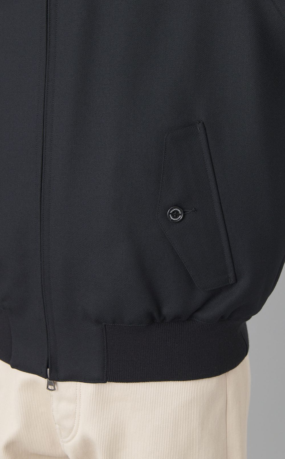 ウールツイルスイングトップ