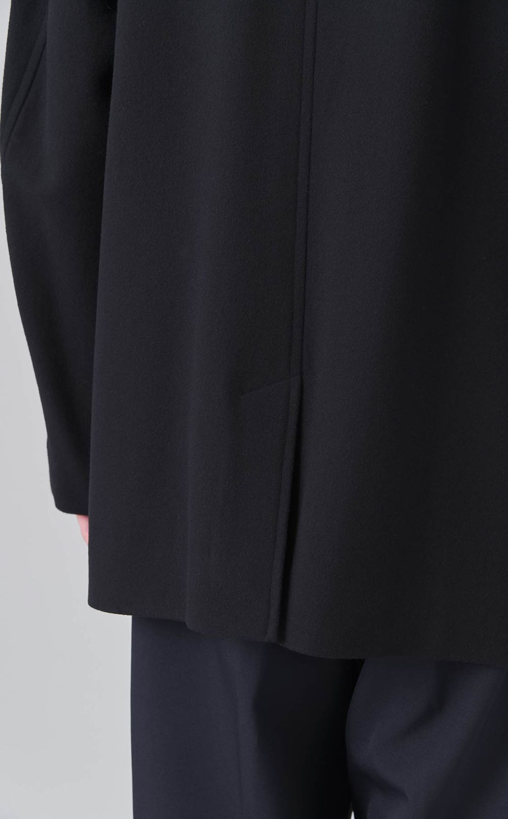 メルトンダービーショートコート