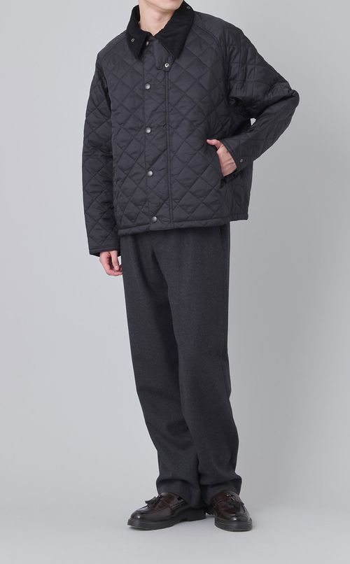 キルティングトランスポートブルゾン