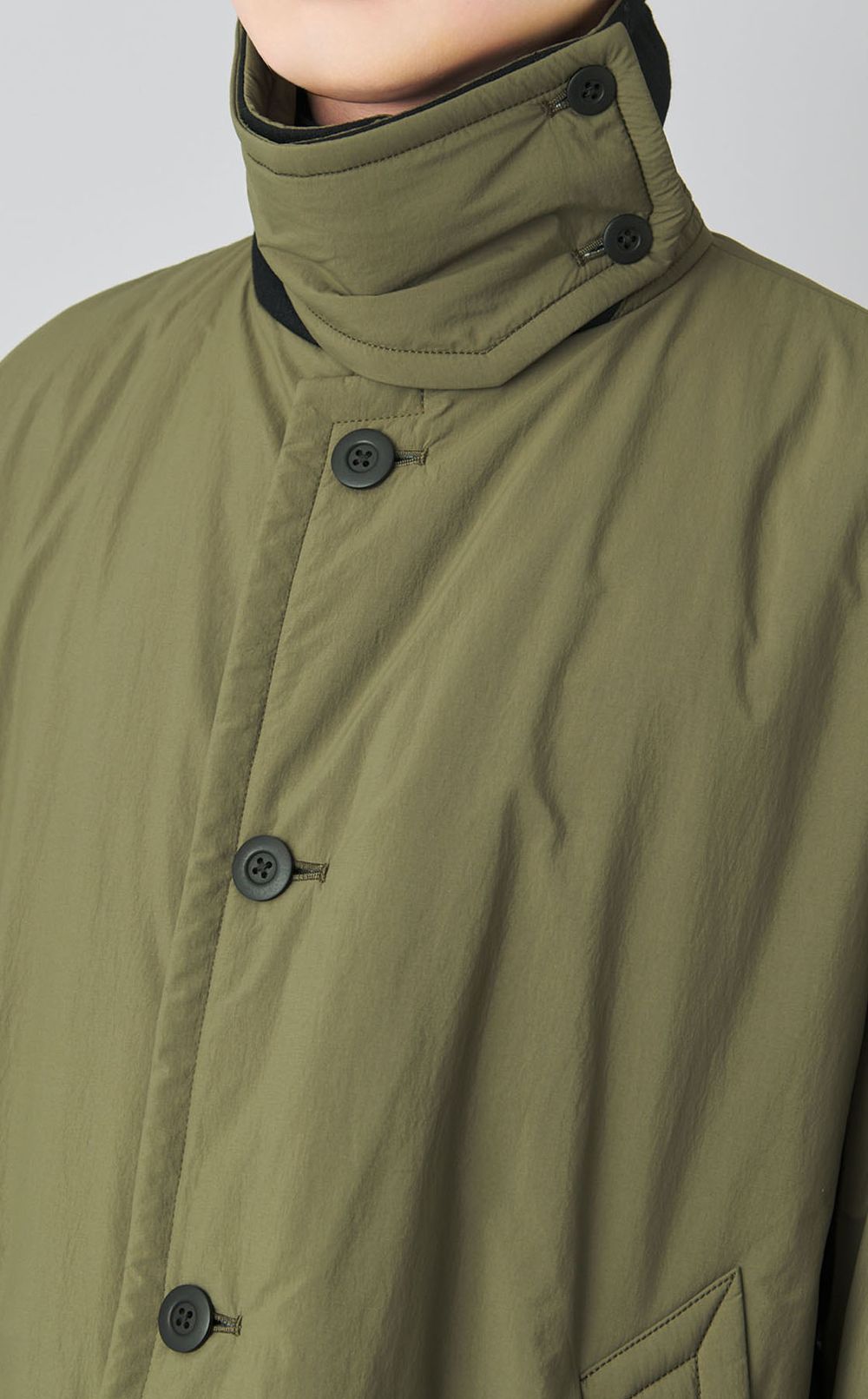 パデッドバルカラーコート