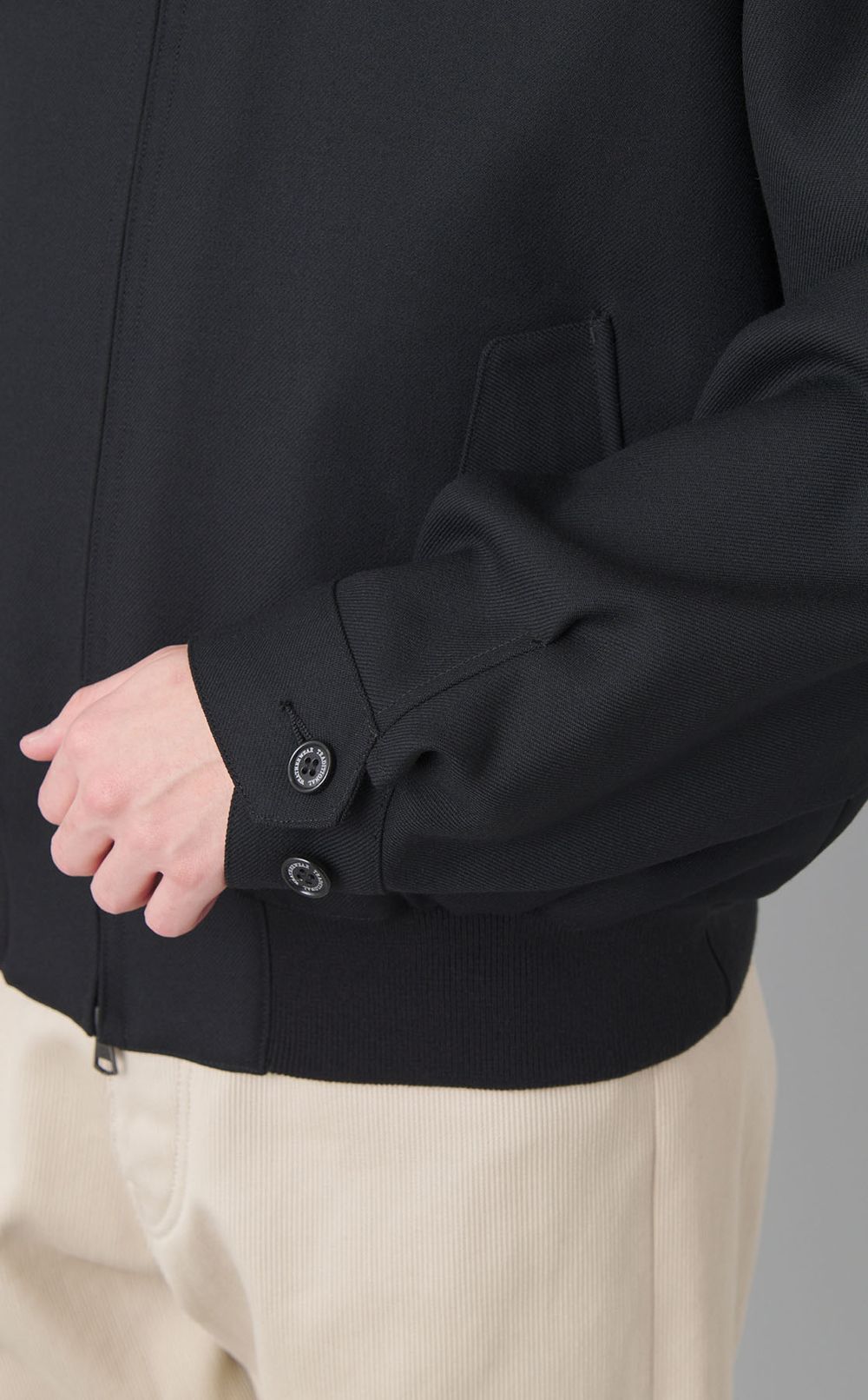 ウールツイルスイングトップ