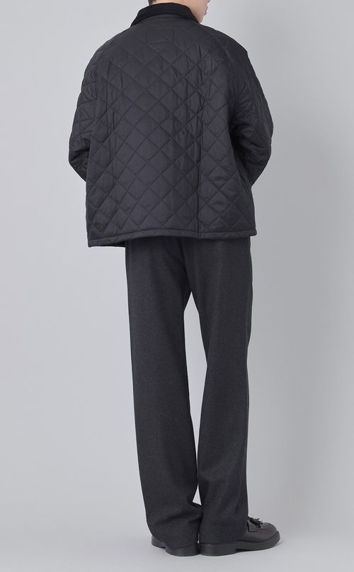 キルティングトランスポートブルゾン