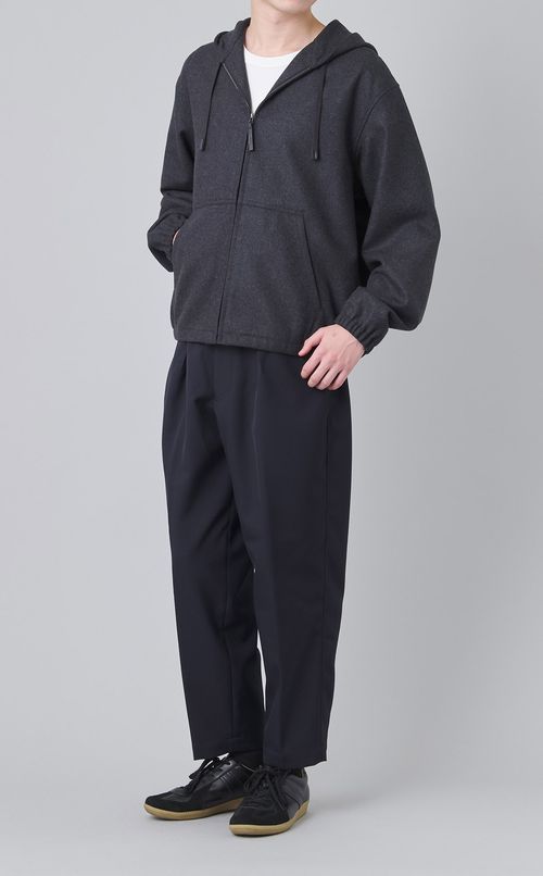 ポリサージドローストリングパンツ