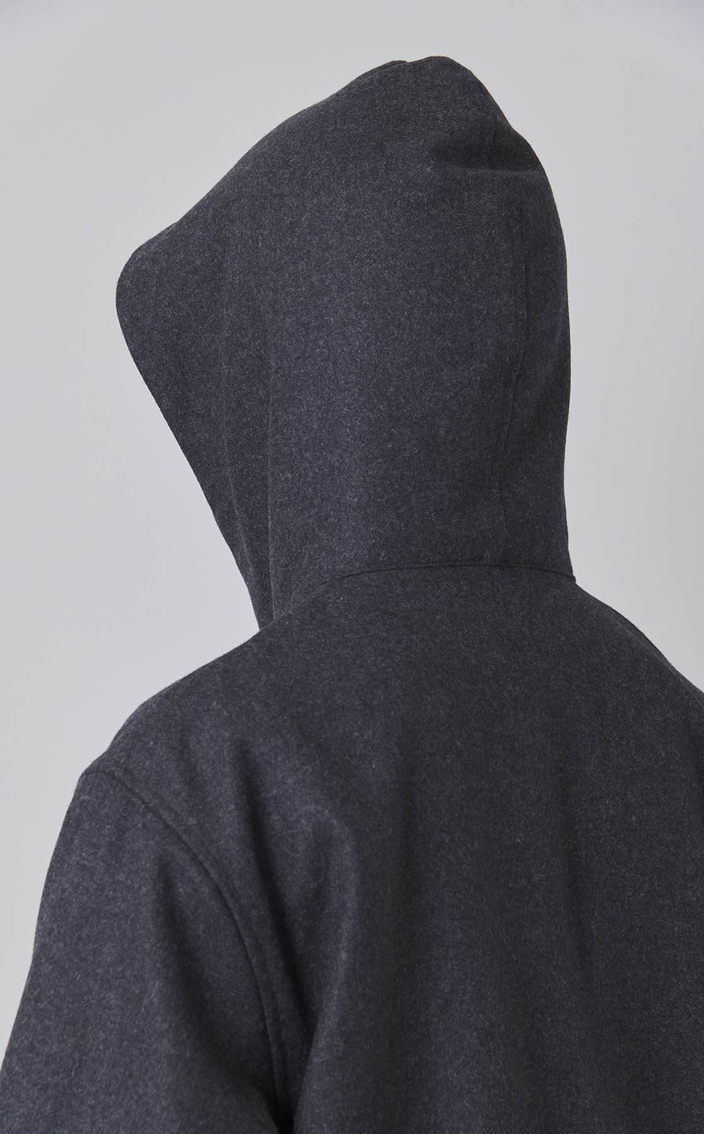 ウールフーディブルゾン